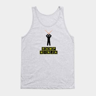 Ramp Ninja - Airplane Marshaller - STOP Signal Tank Top